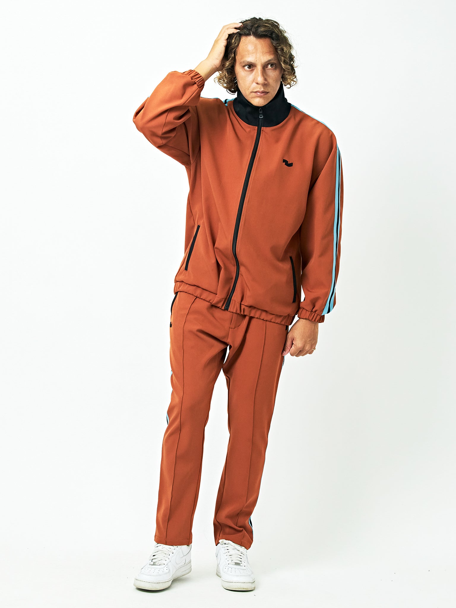 Double Cross Line Track Pants/Unisex