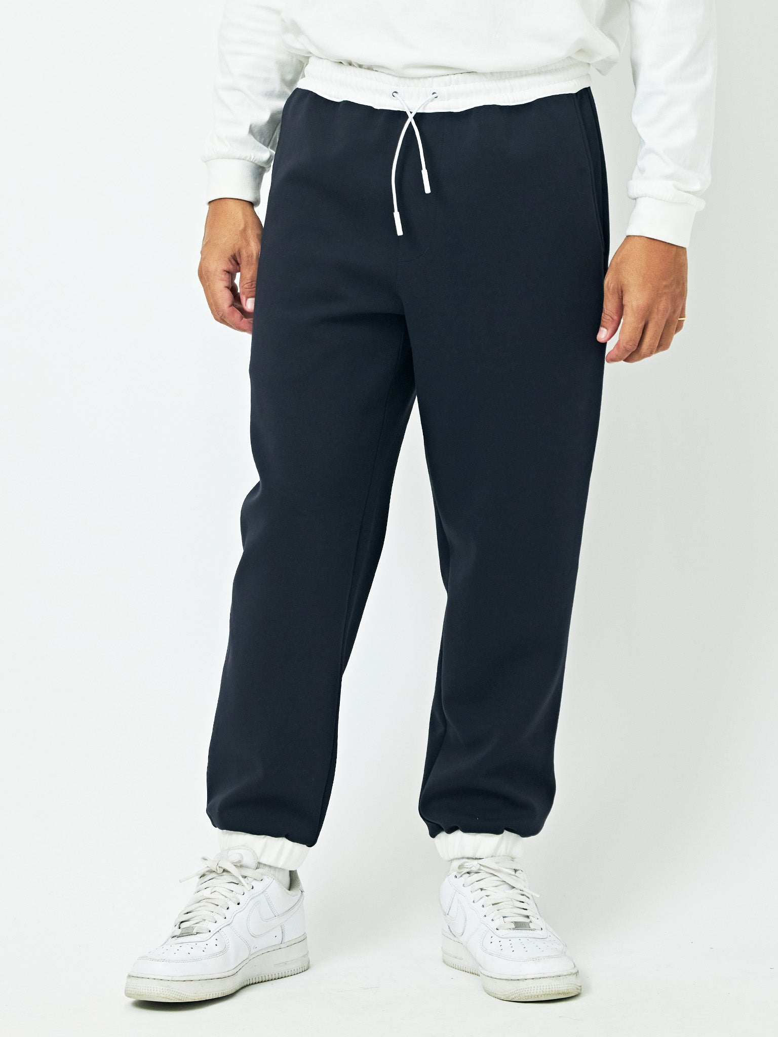 Air Tension® Two-Color Wide Jogger Pants