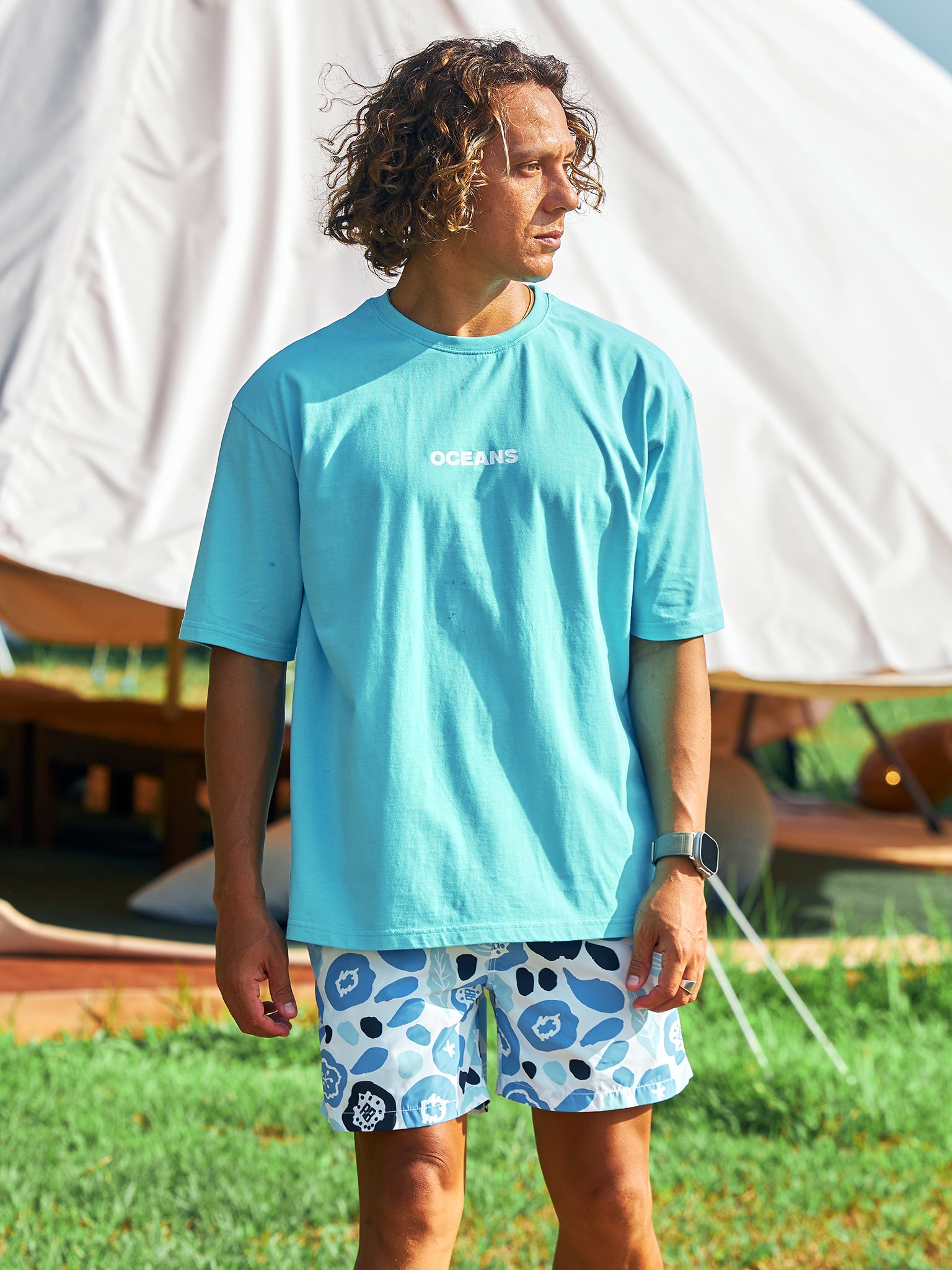 DrySilkyCotton® Tシャツ 【OCEANS】