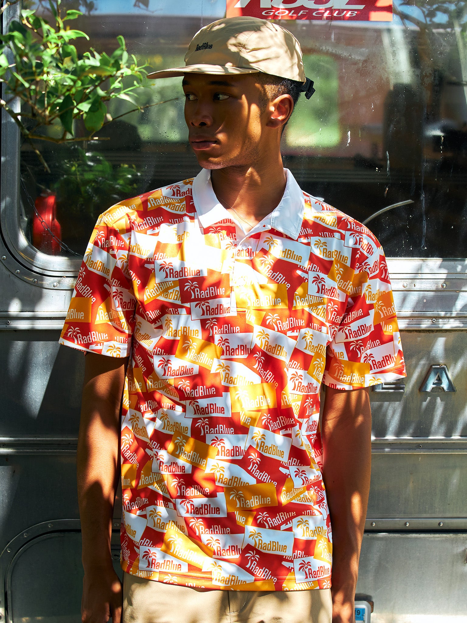 PHABOL®ドライポロシャツ【STICKER】