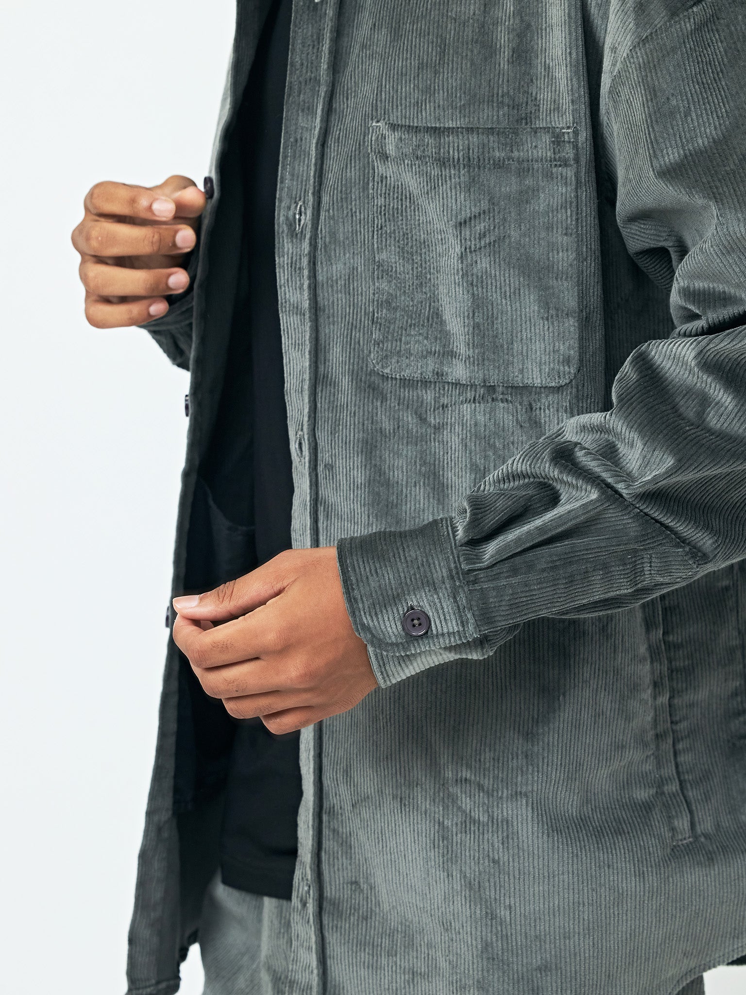 corduroy overshirt
