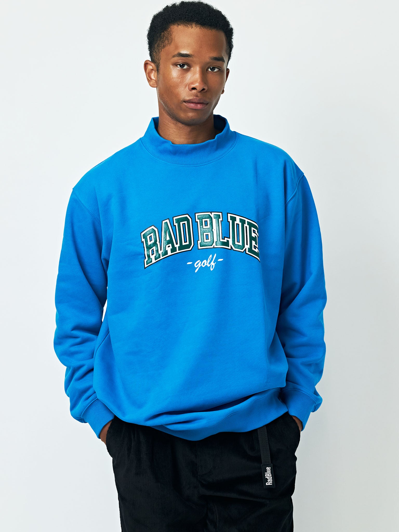 【極暖】UltraWalm®ヘヴィウェイト裏起毛スウェットモックネック