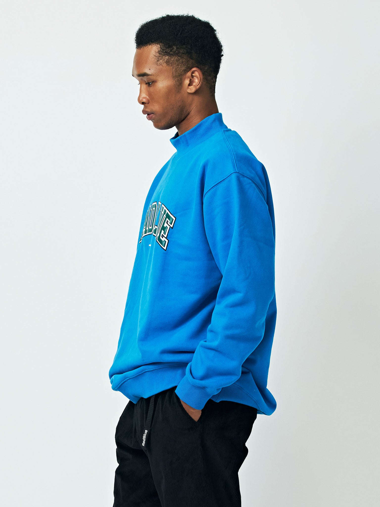 【極暖】UltraWalm®ヘヴィウェイト裏起毛スウェットモックネック