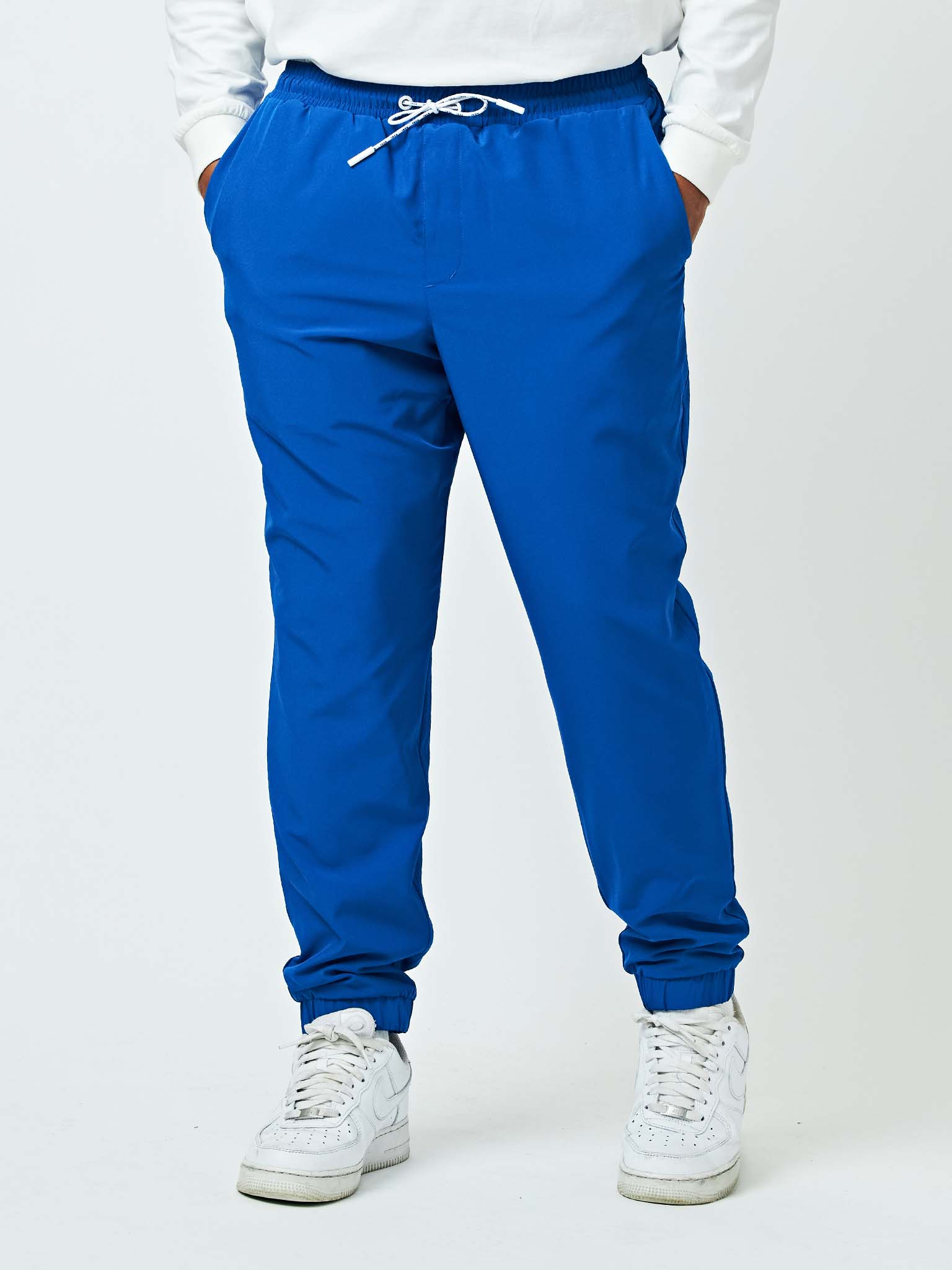 Reversible fleece jogger pants