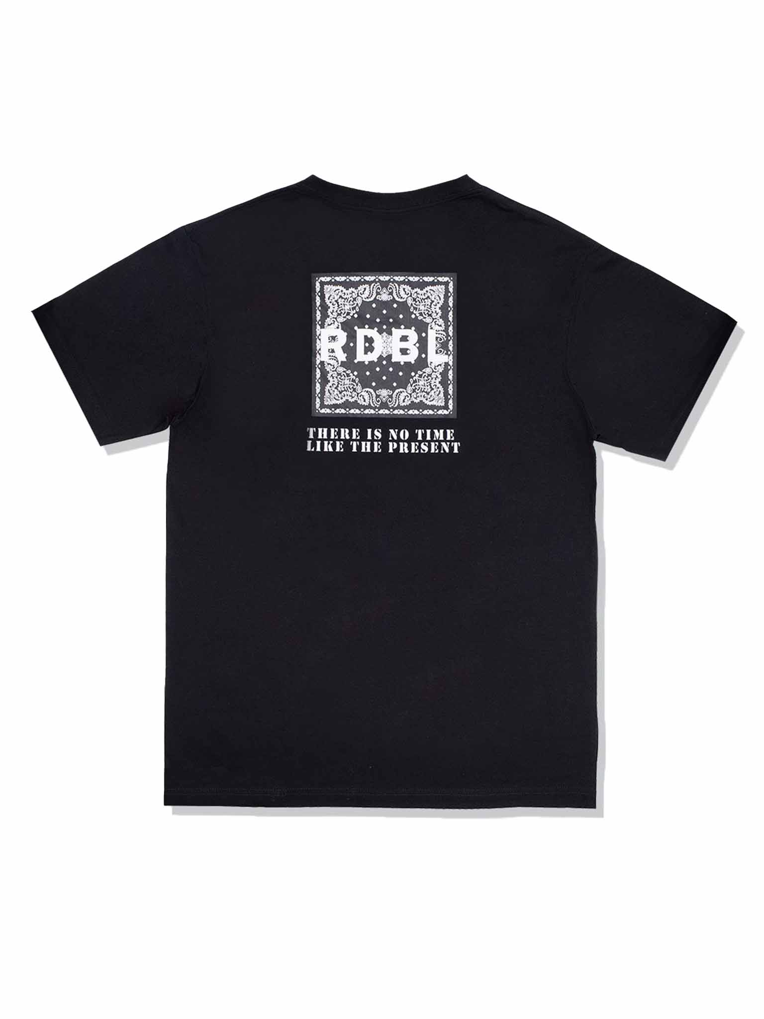 セミコーマコットン半袖メンズTシャツ【BANDANA】