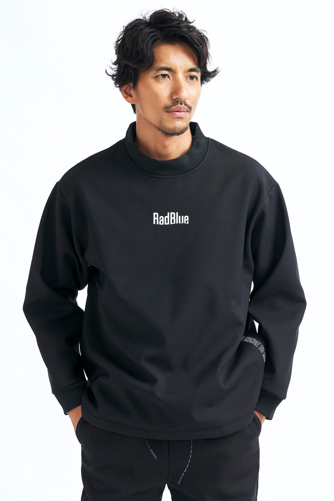 Windproof Bonded Mock Neck Pullover