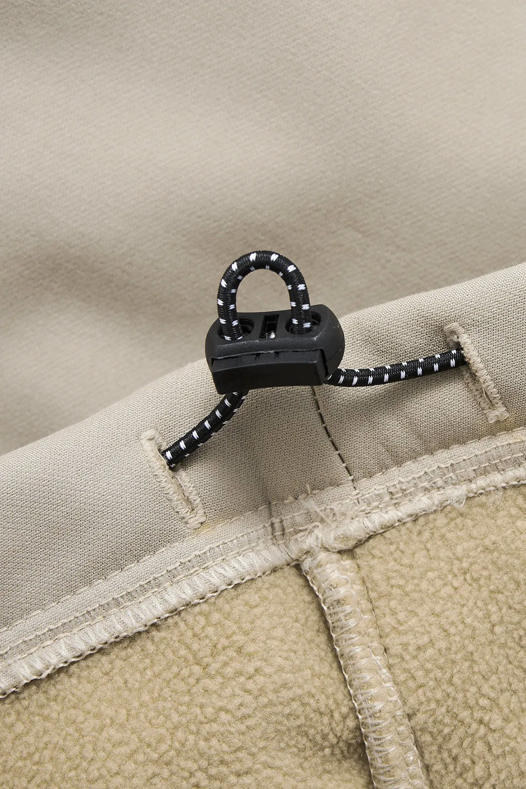 Windproof Bonded Mock Neck Pullover