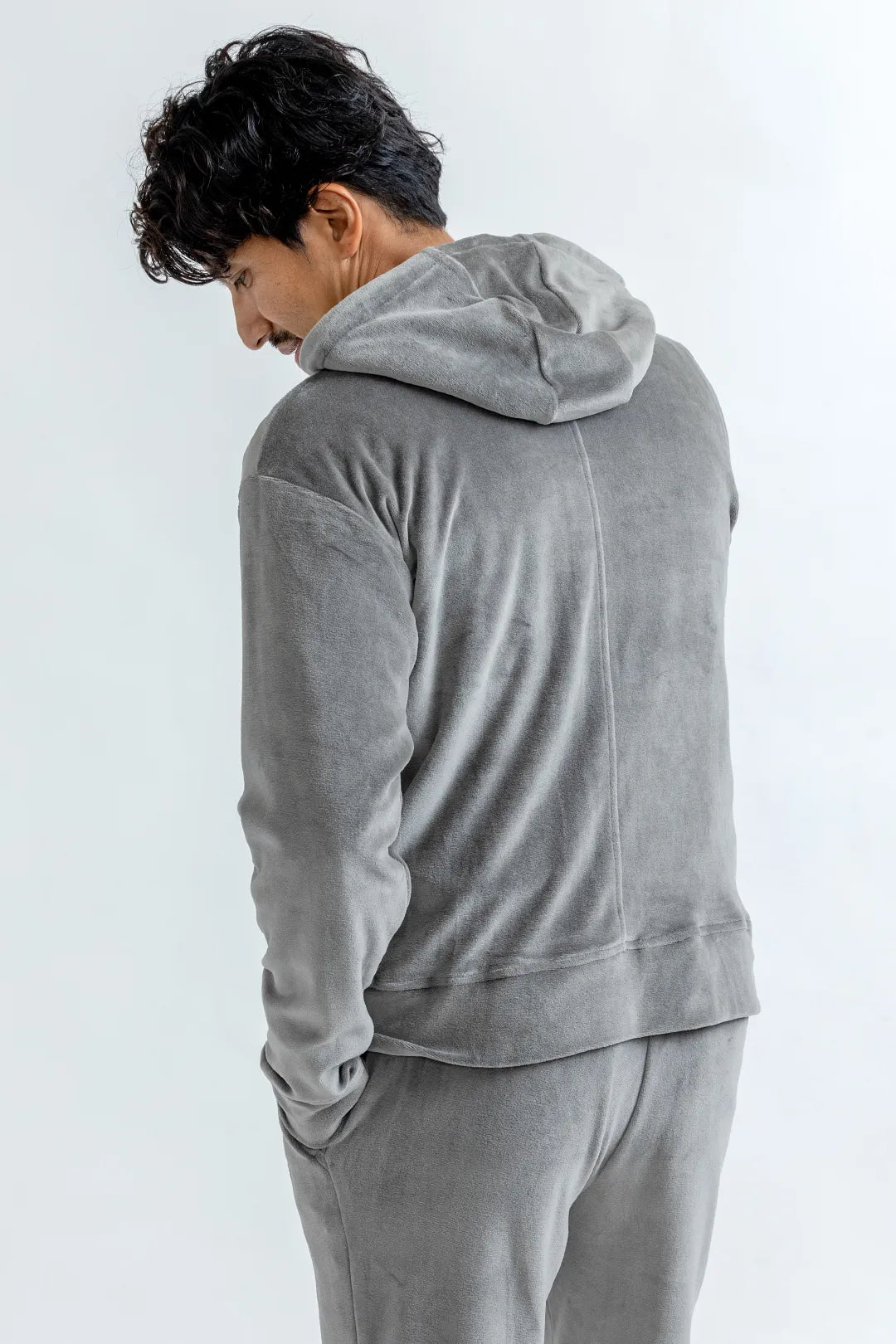 “RB  Collection”VELOR W-ZIP HOODIE