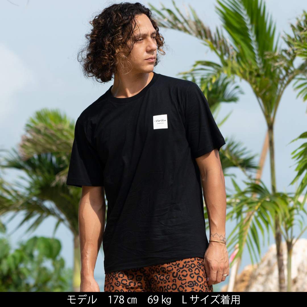 セミコーマコットン半袖メンズTシャツ【SUMMER SAFARI】