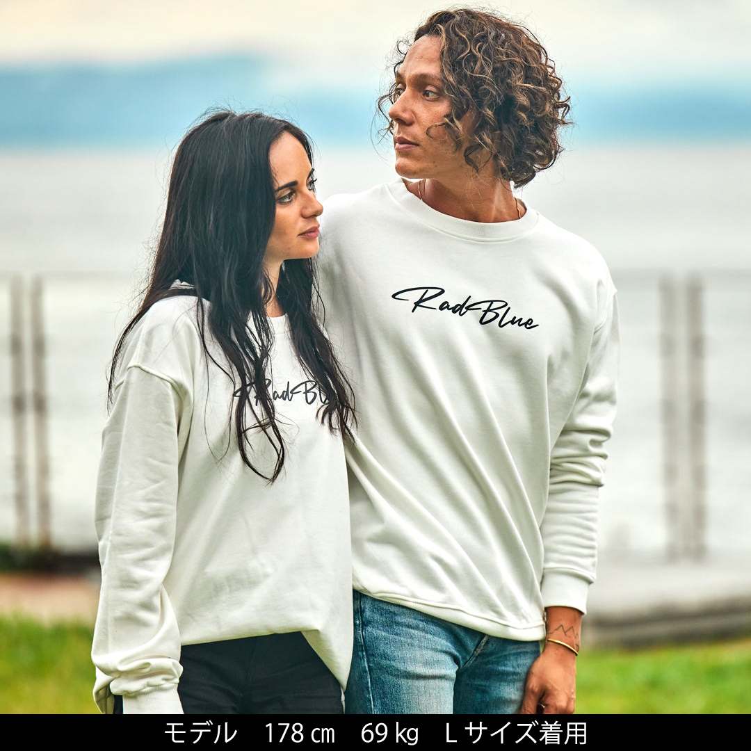 スーピマコットン スウェットシャツ【LOGO】