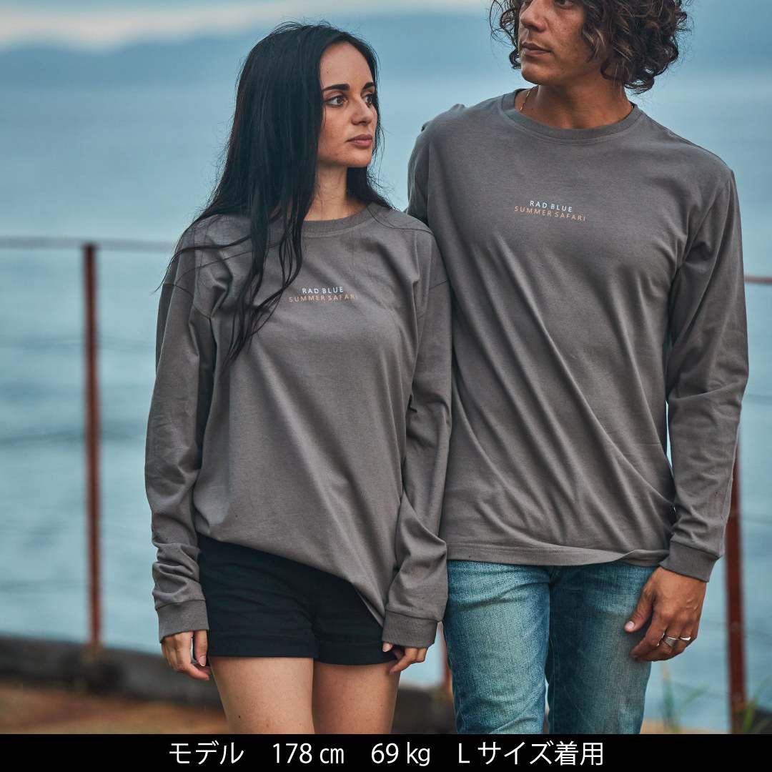 OEコットン ロングスリーブTシャツ【2Palm】
