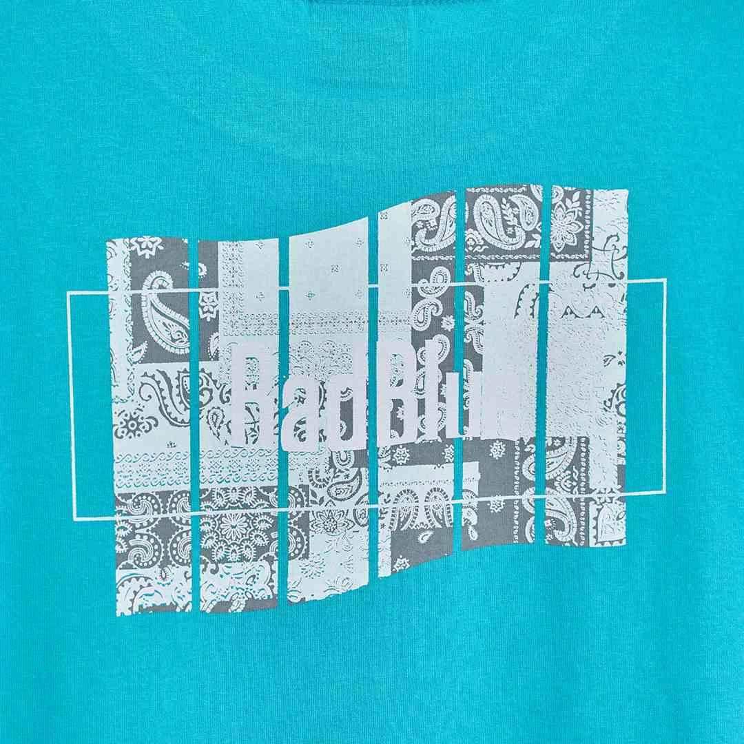 OEコットン 半袖メンズTシャツ【BANDANA FLAG】