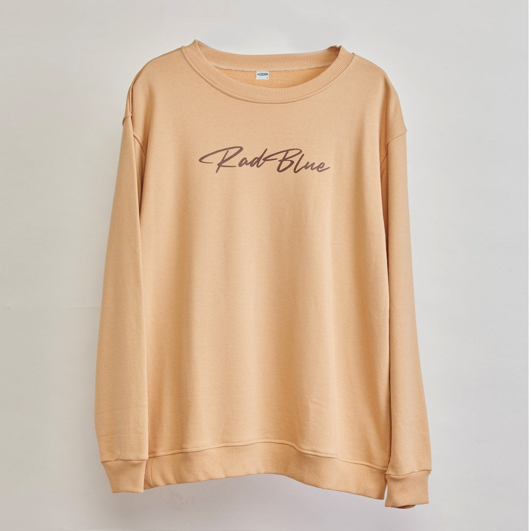 スーピマコットン スウェットシャツ【LOGO】