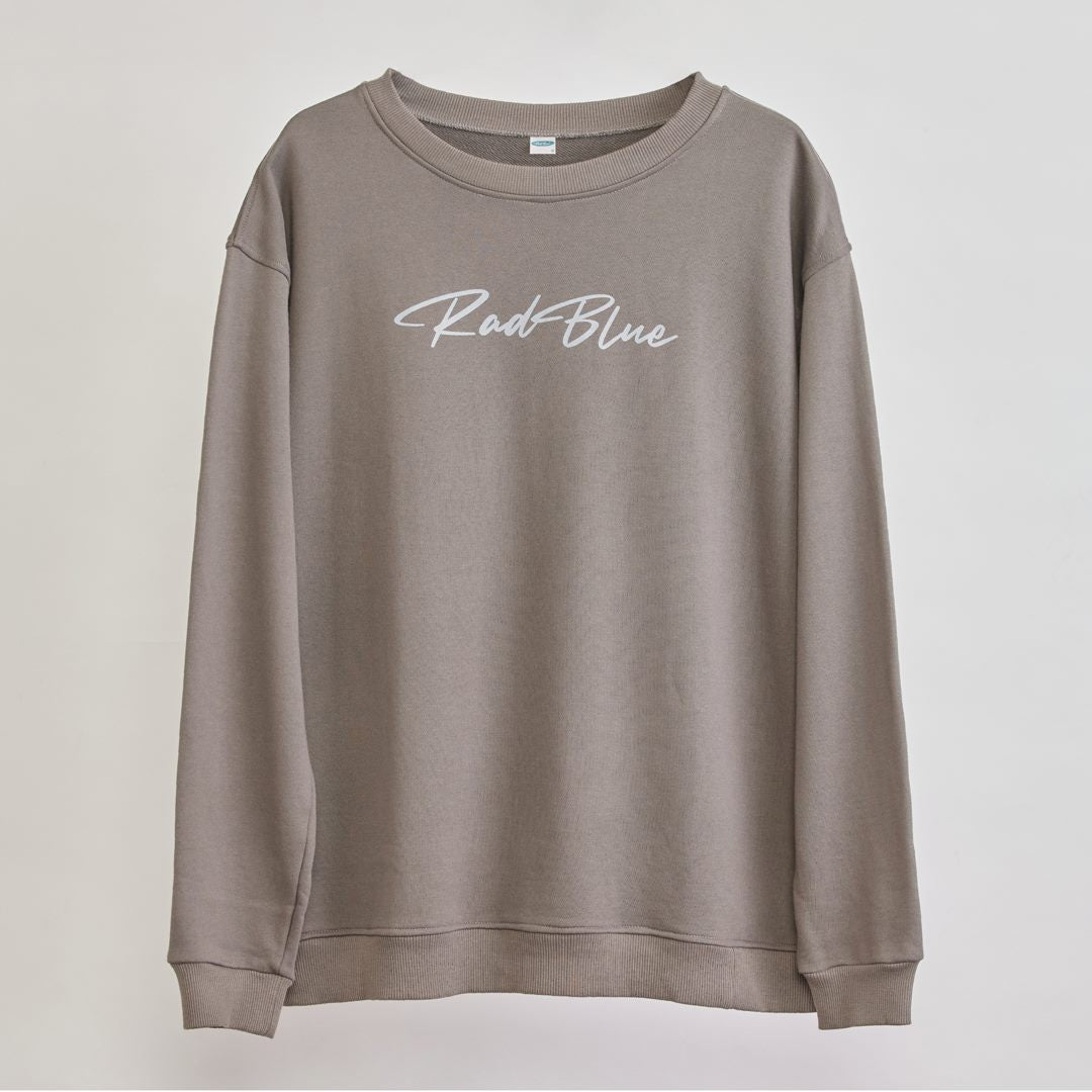 スーピマコットン スウェットシャツ【LOGO】