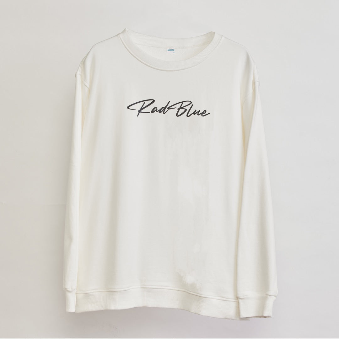 スーピマコットン スウェットシャツ【LOGO】