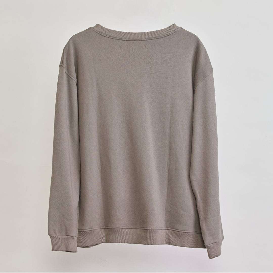 スーピマコットン スウェットシャツ【LOGO】
