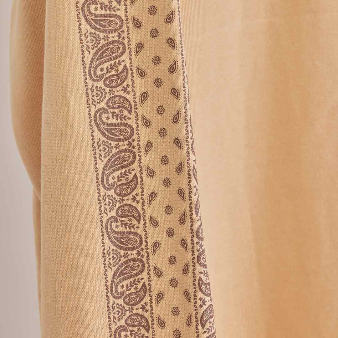 スーピマコットン スウェットパーカー【BANDANA】