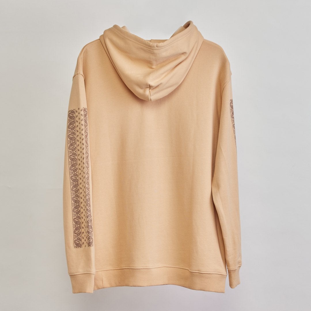 スーピマコットン スウェットパーカー【BANDANA】