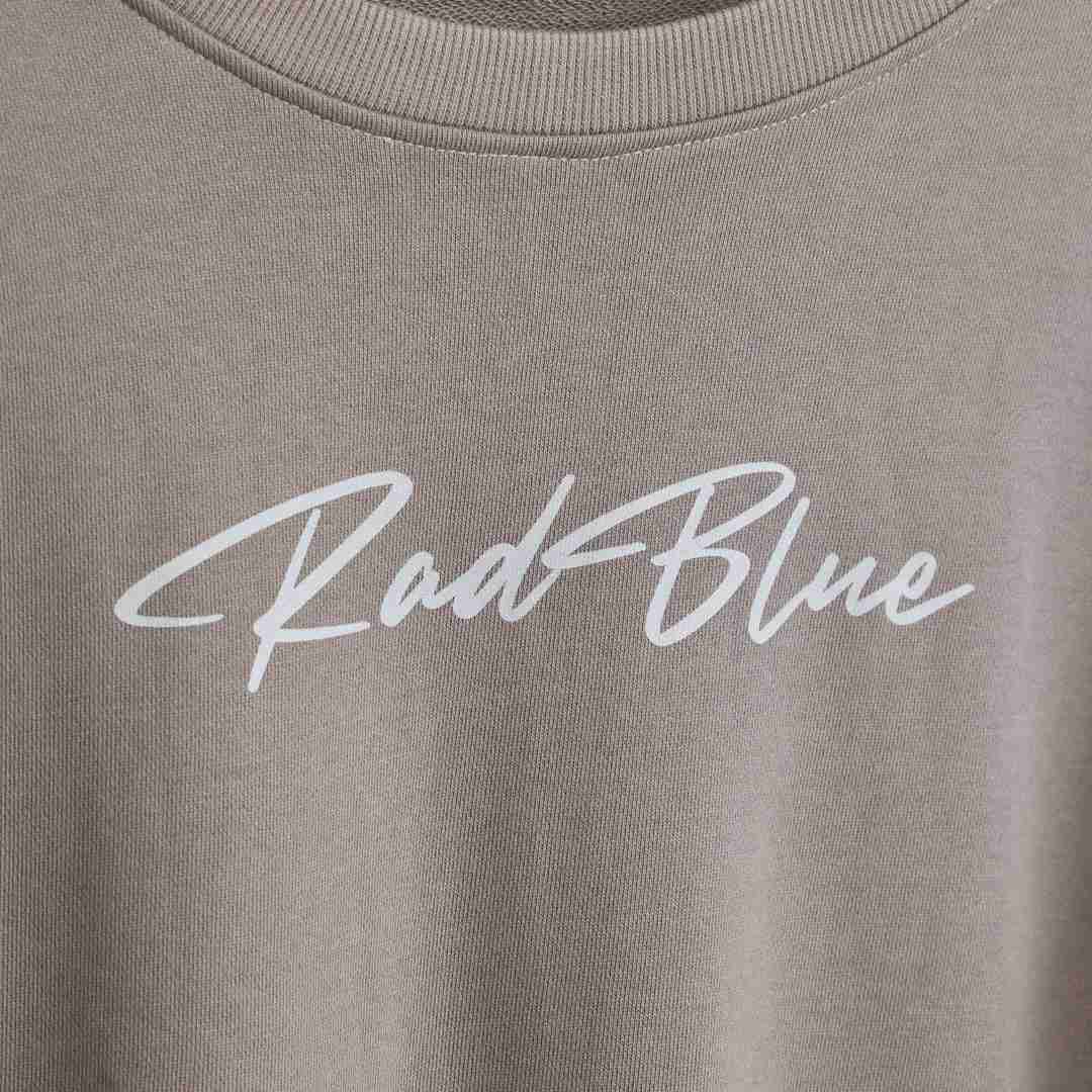 スーピマコットン スウェットシャツ【LOGO】