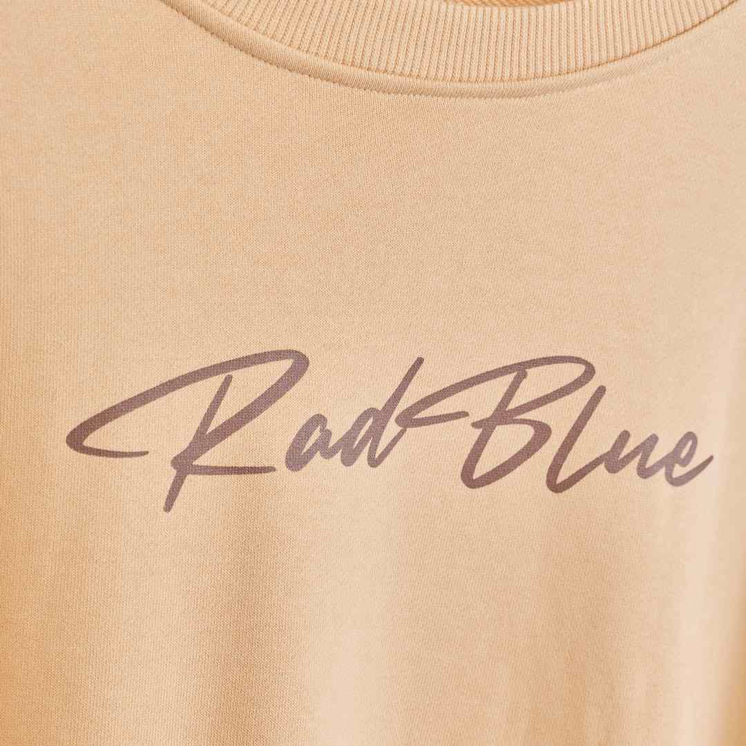 スーピマコットン スウェットシャツ【LOGO】