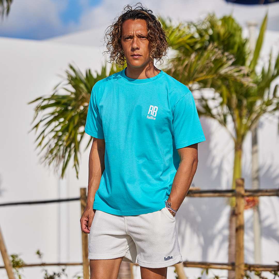 OEコットン 半袖メンズTシャツ【BANDANA FLAG】