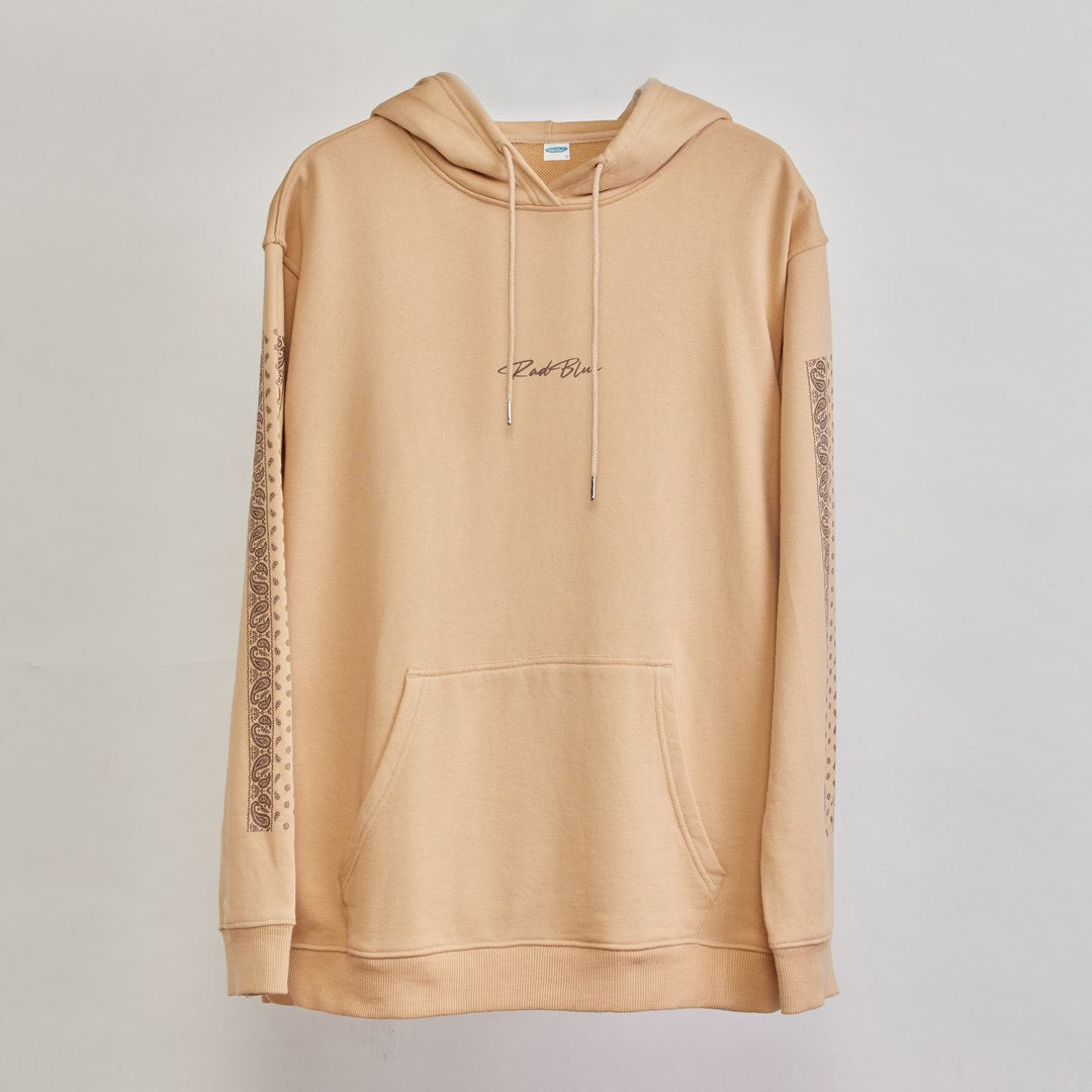 スーピマコットン スウェットパーカー【BANDANA】