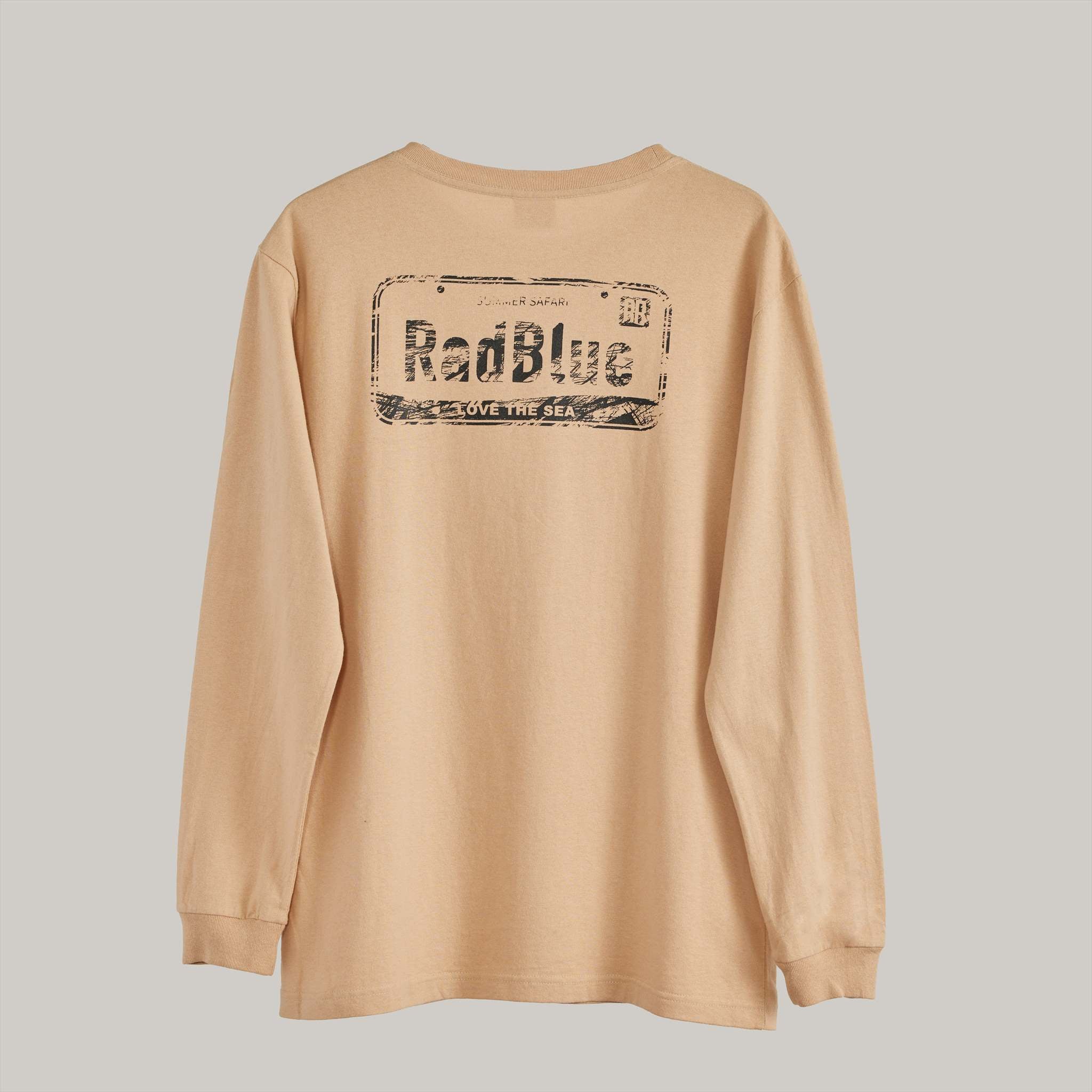 OEコットン ロングスリーブTシャツ【PLATE】