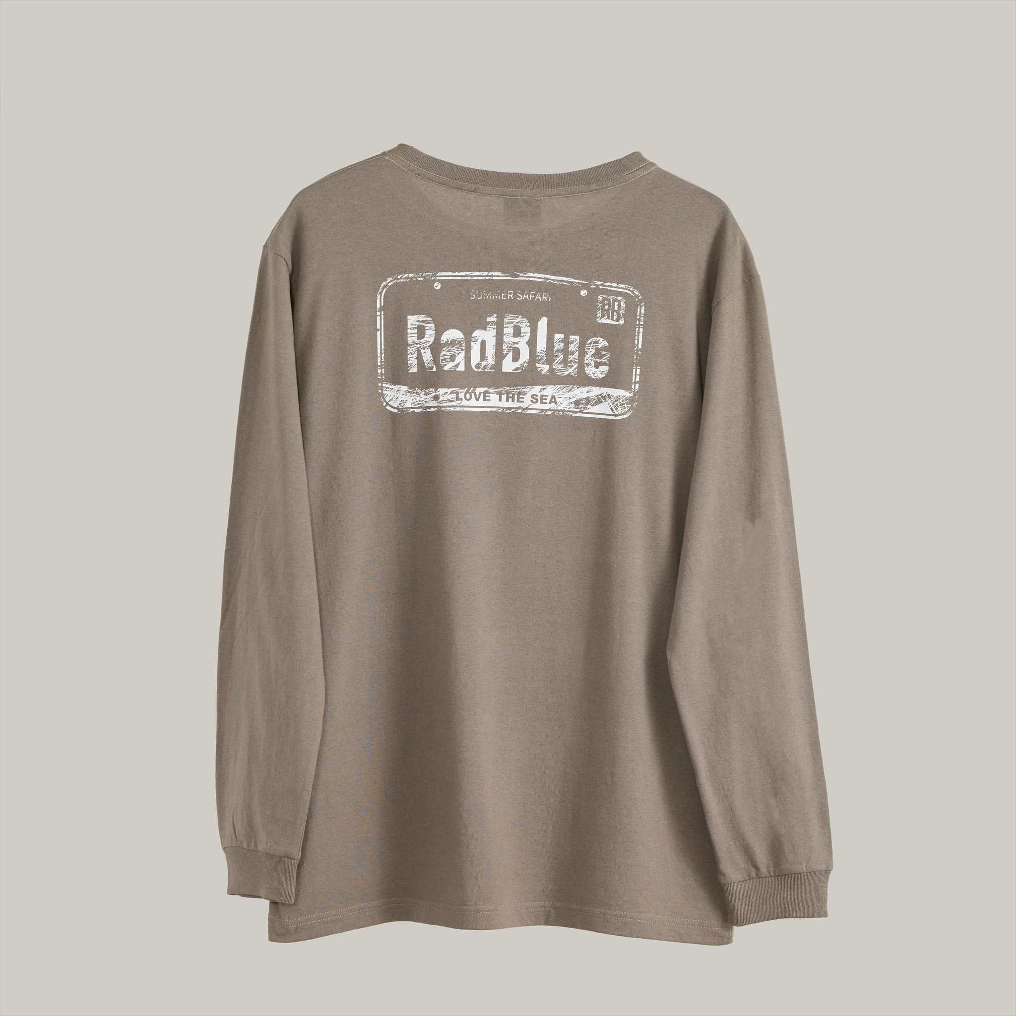 OEコットン ロングスリーブTシャツ【PLATE】