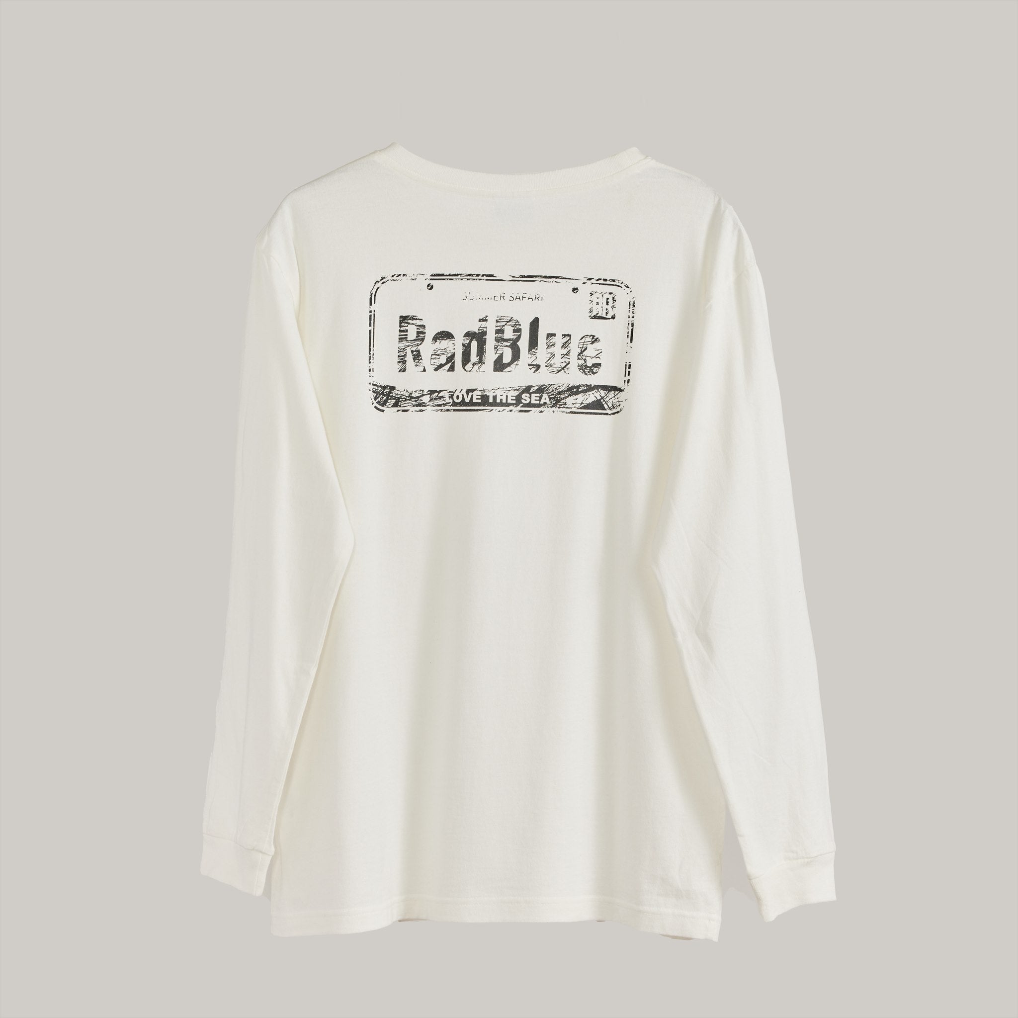 OEコットン ロングスリーブTシャツ【PLATE】