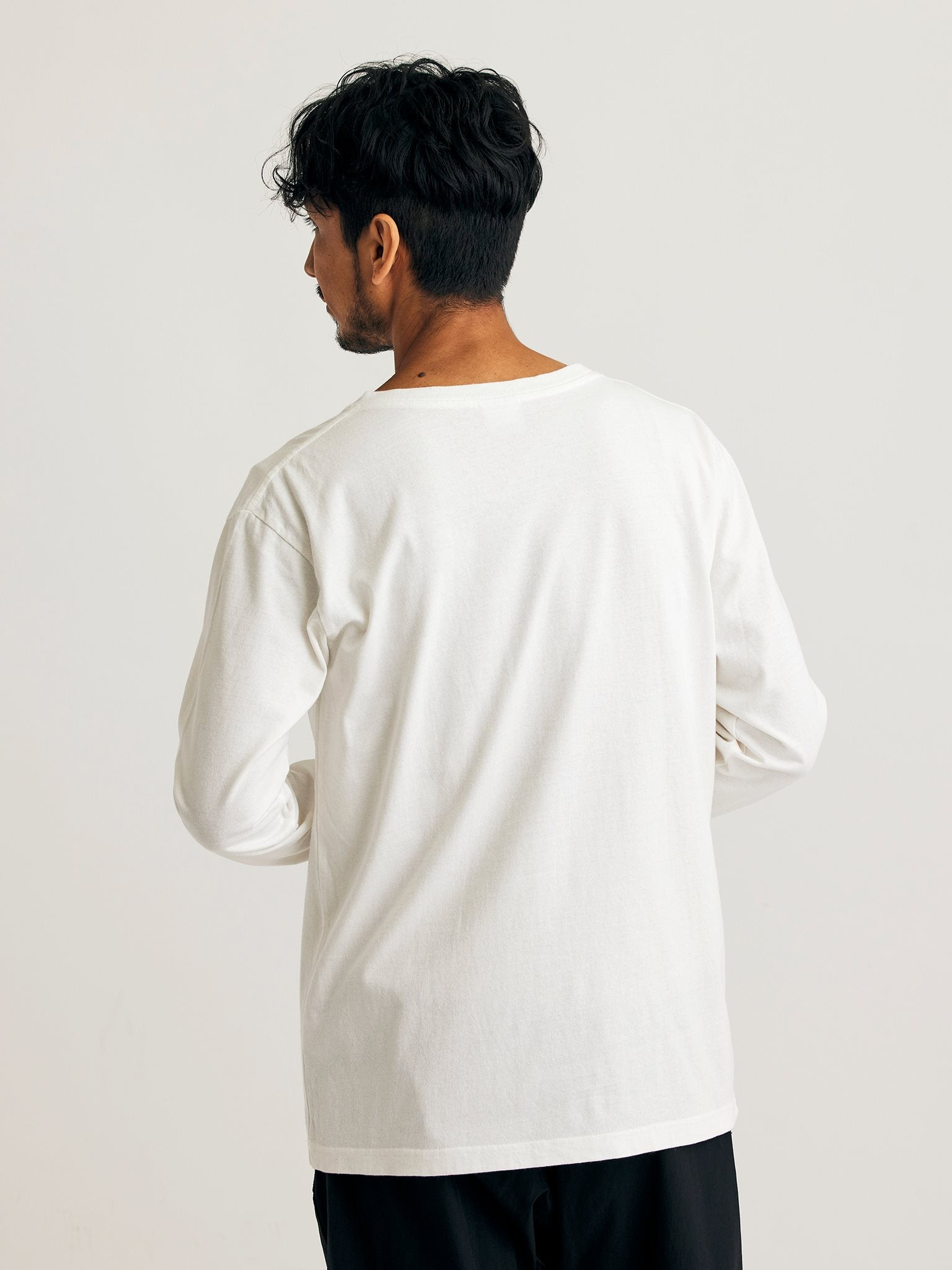 OEコットン ロングスリーブTシャツ【01】