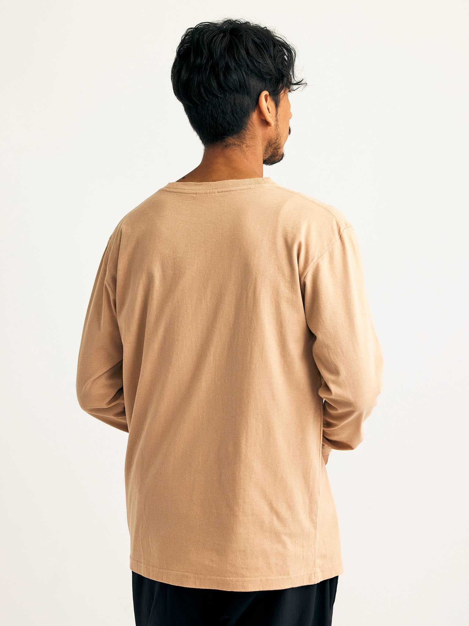 OEコットン ロングスリーブTシャツ【01】