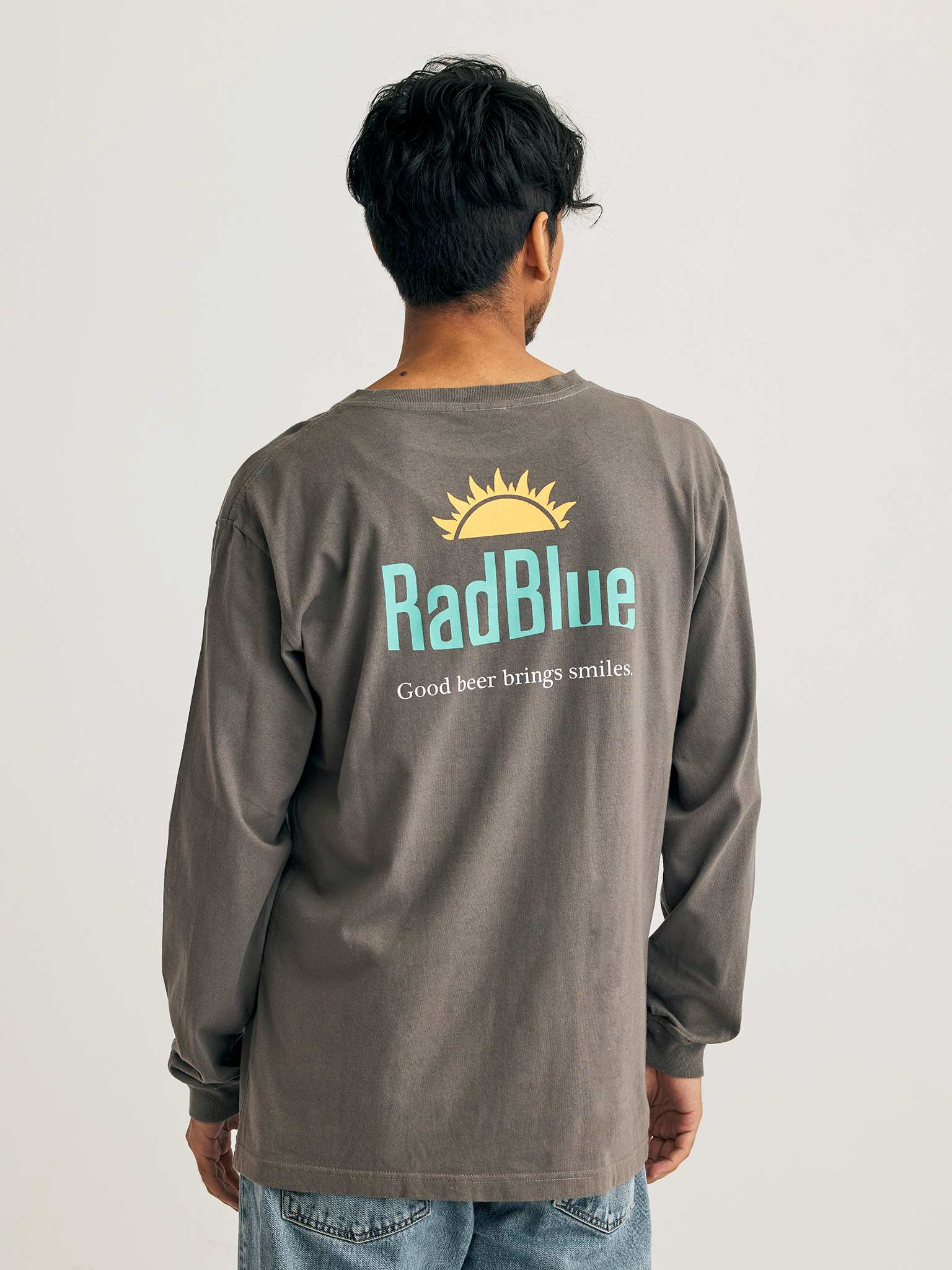 OEコットン ロングスリーブTシャツ【BEER】
