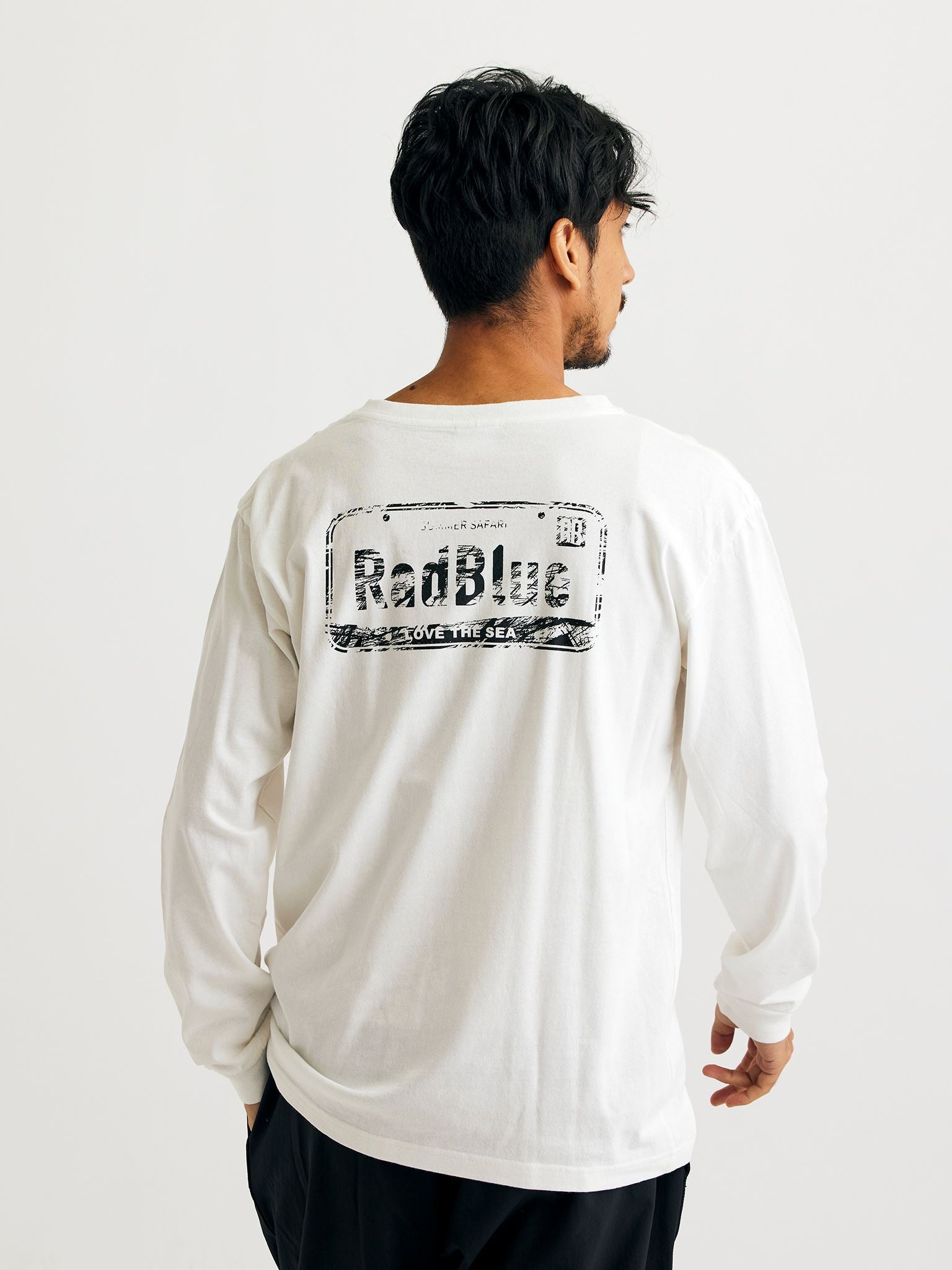 OEコットン ロングスリーブTシャツ【PLATE】