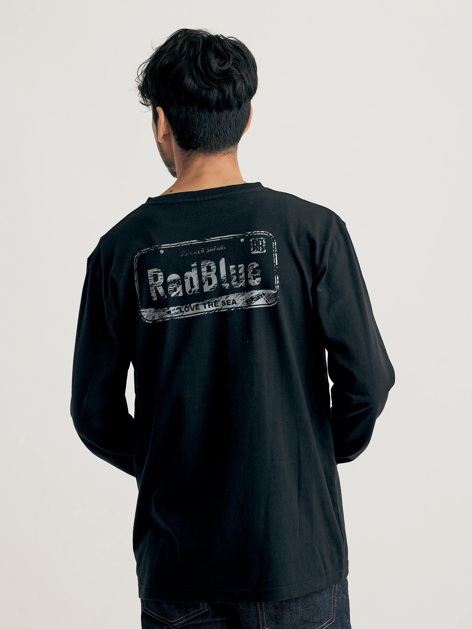 OEコットン ロングスリーブTシャツ【PLATE】