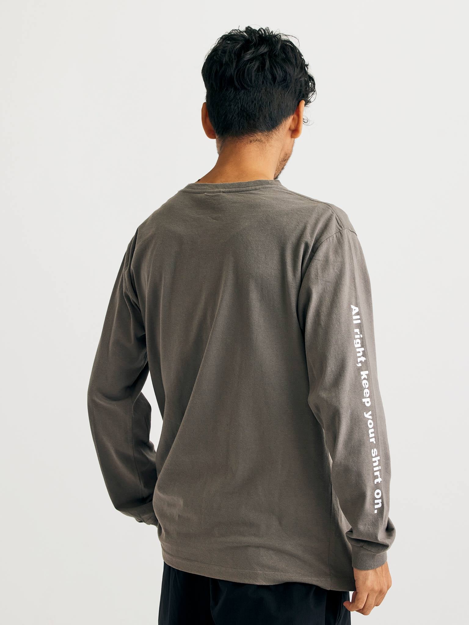 OEコットン ロングスリーブTシャツ【T-N-D】