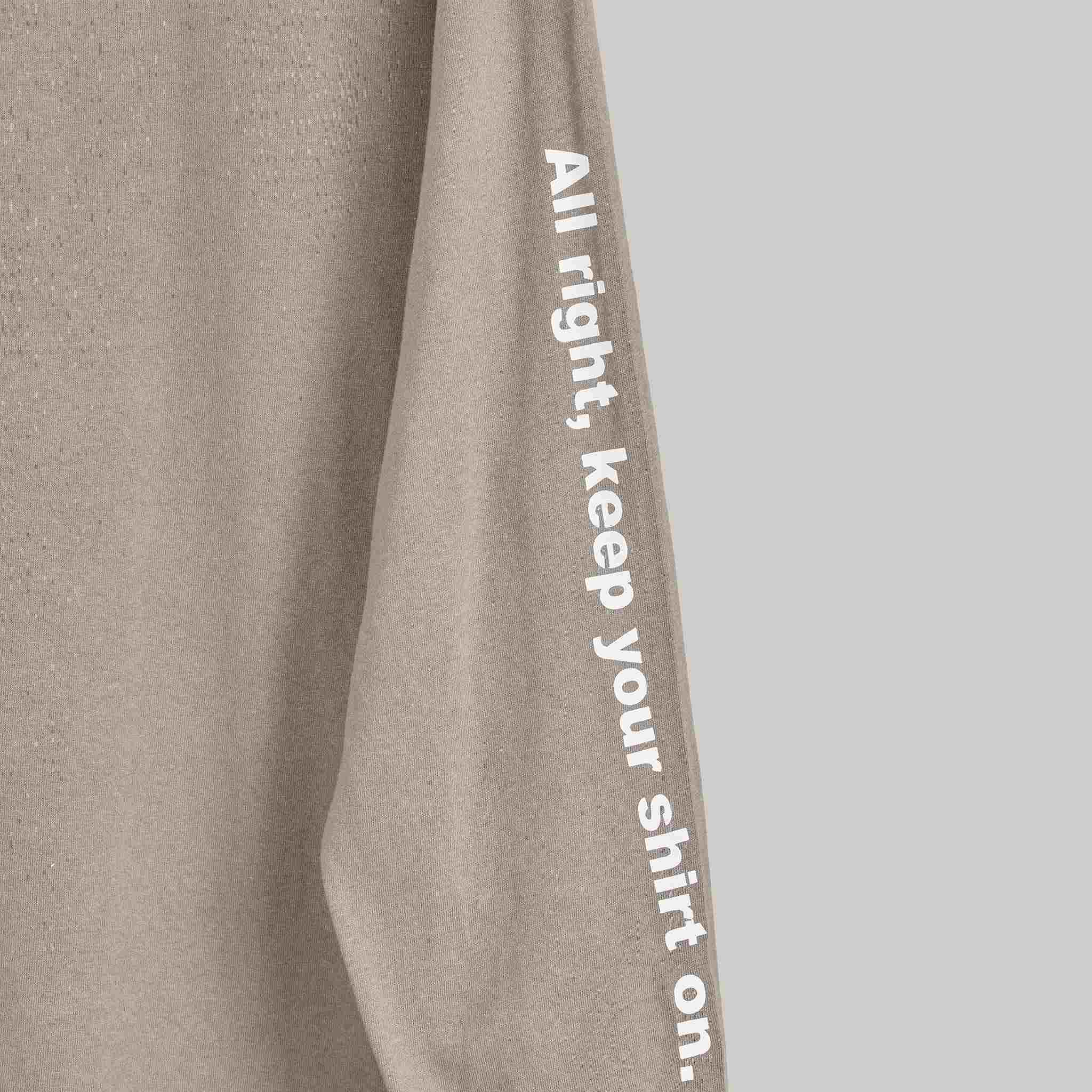 OEコットン ロングスリーブTシャツ【T-N-D】