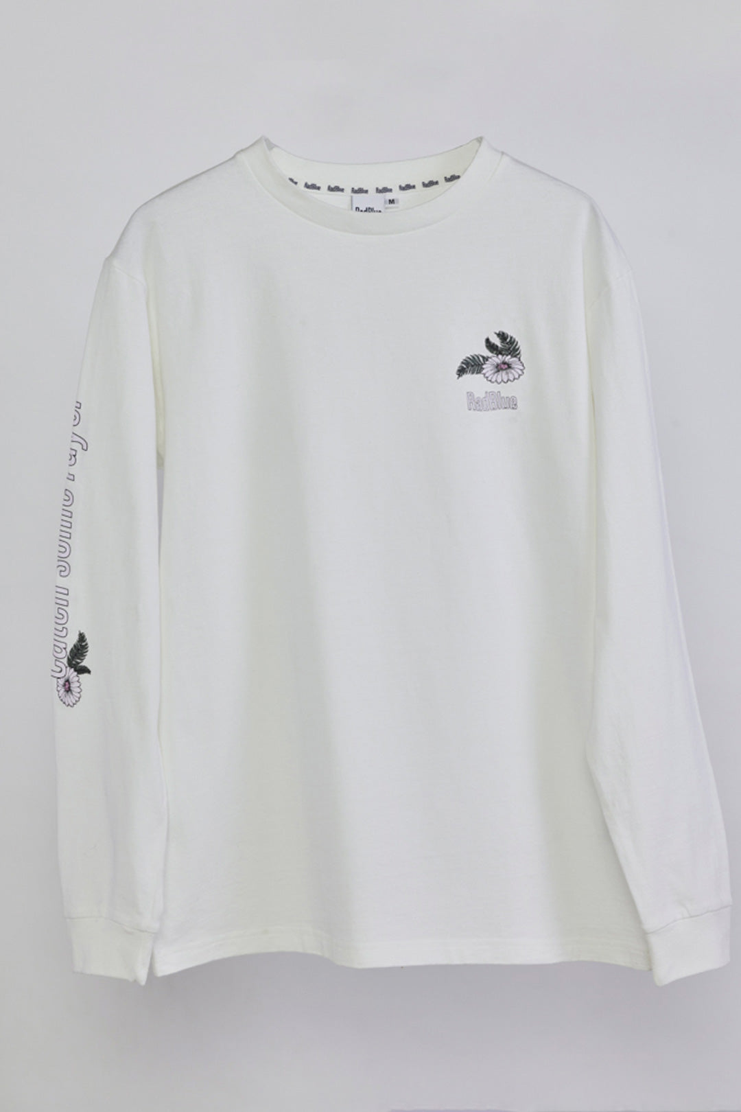 OEコットン ロングスリーブTシャツ【FLOWER】