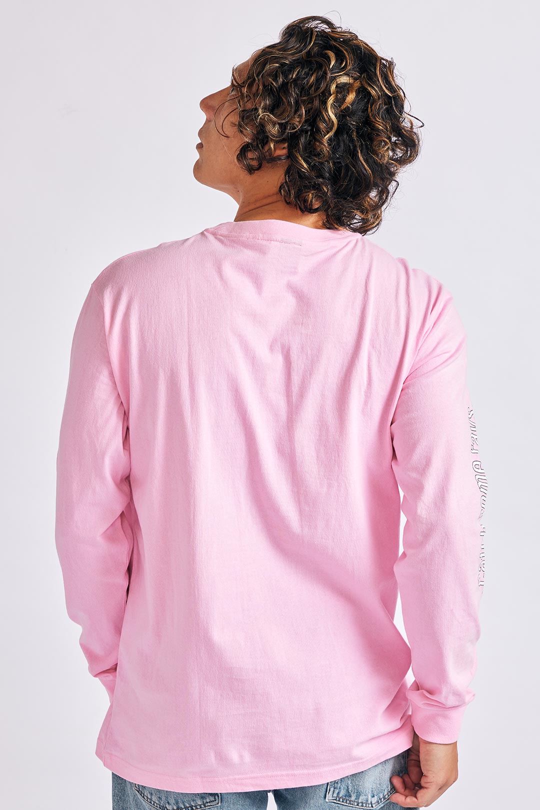 OEコットン ロングスリーブTシャツ【FLOWER】