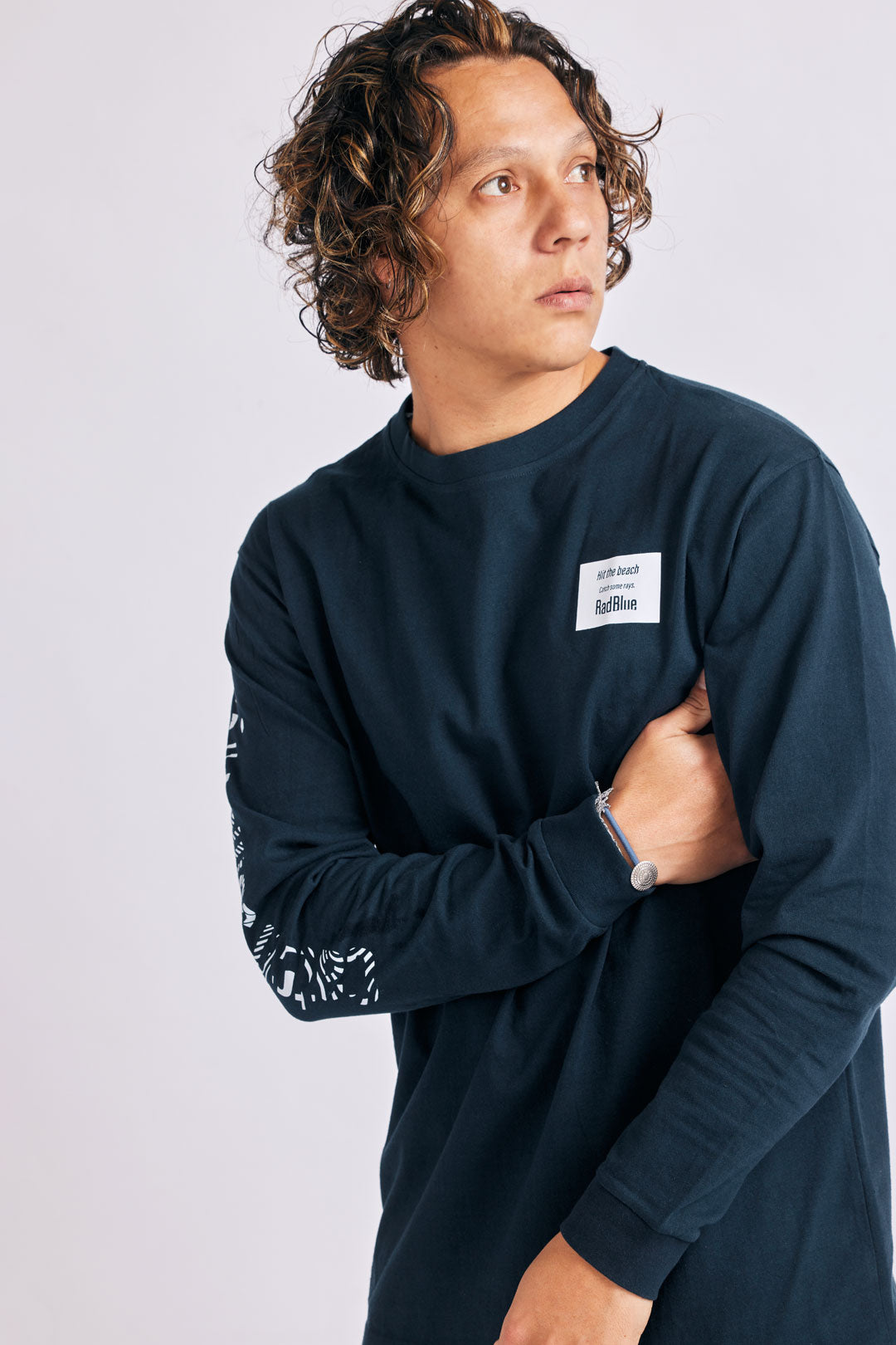 OEコットン ロングスリーブTシャツ【CATCH】