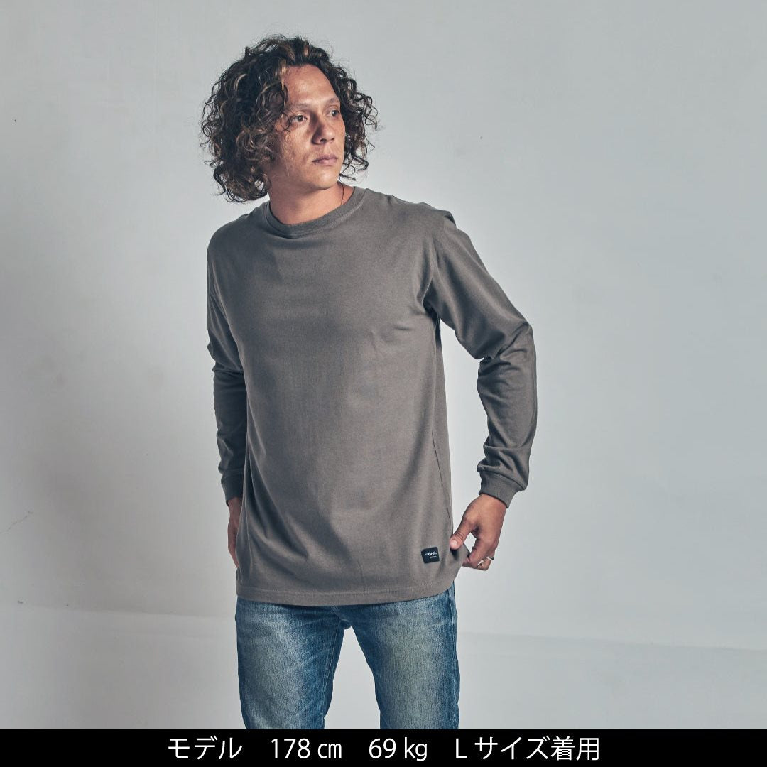 OEコットン ロングスリーブTシャツ【LOVE THE LIFE】