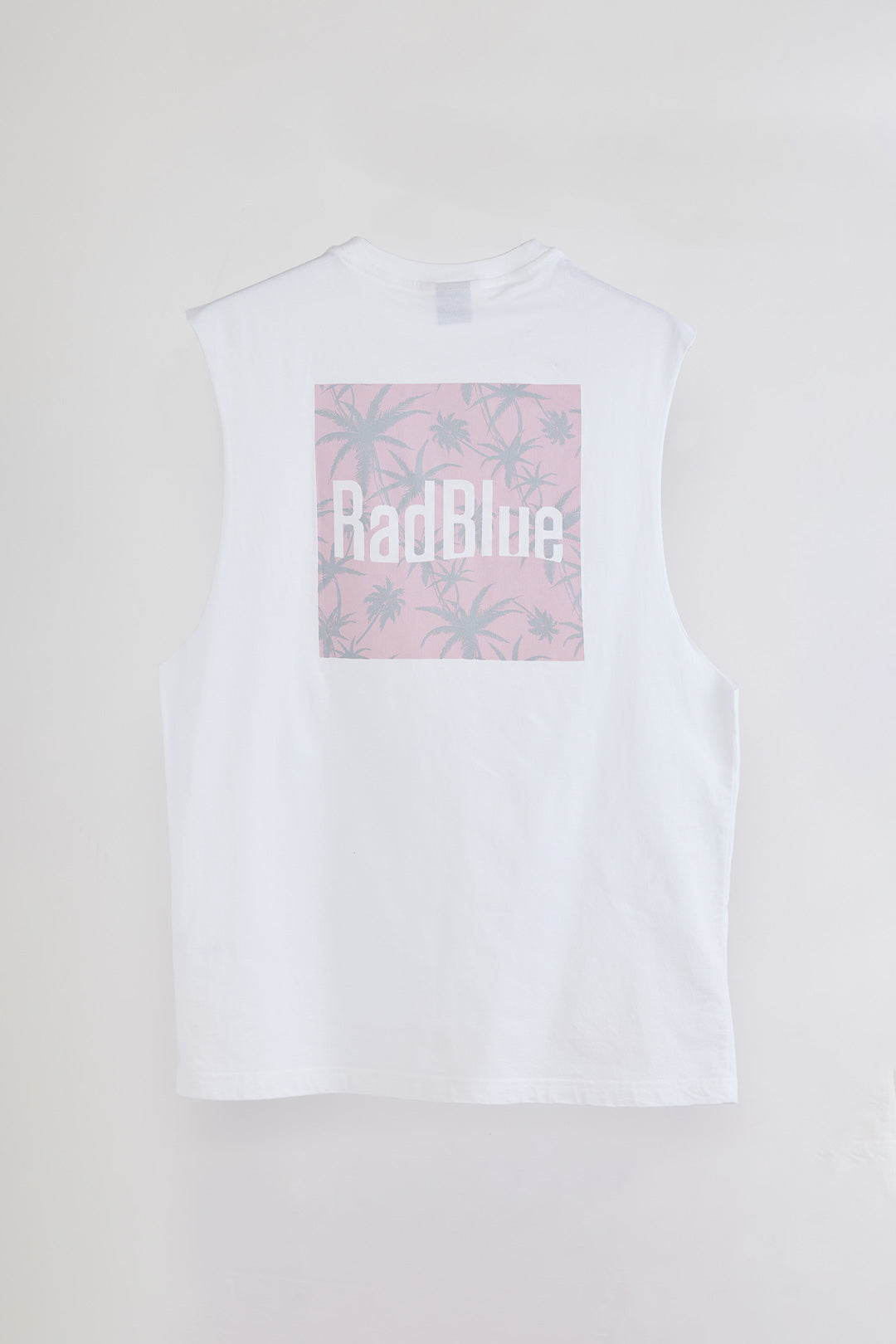 OE天竺 ノースリーブメンズシャツ【PALM】