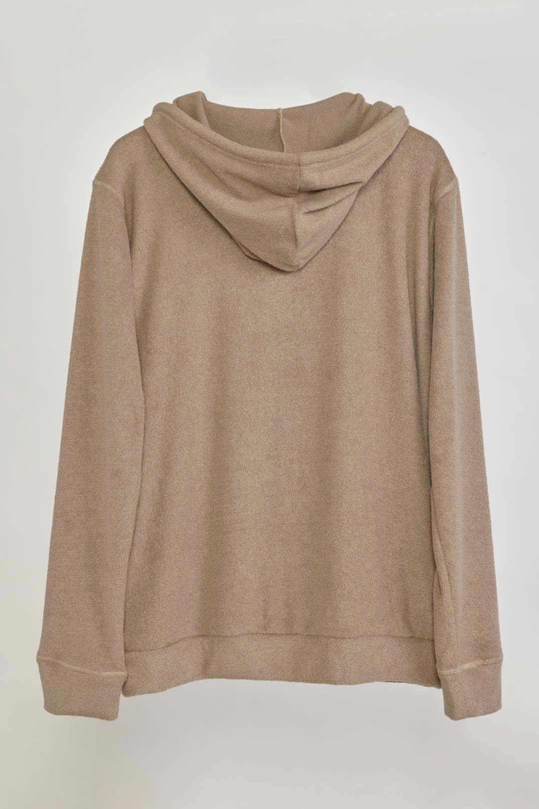 3Dパイルジップパーカー