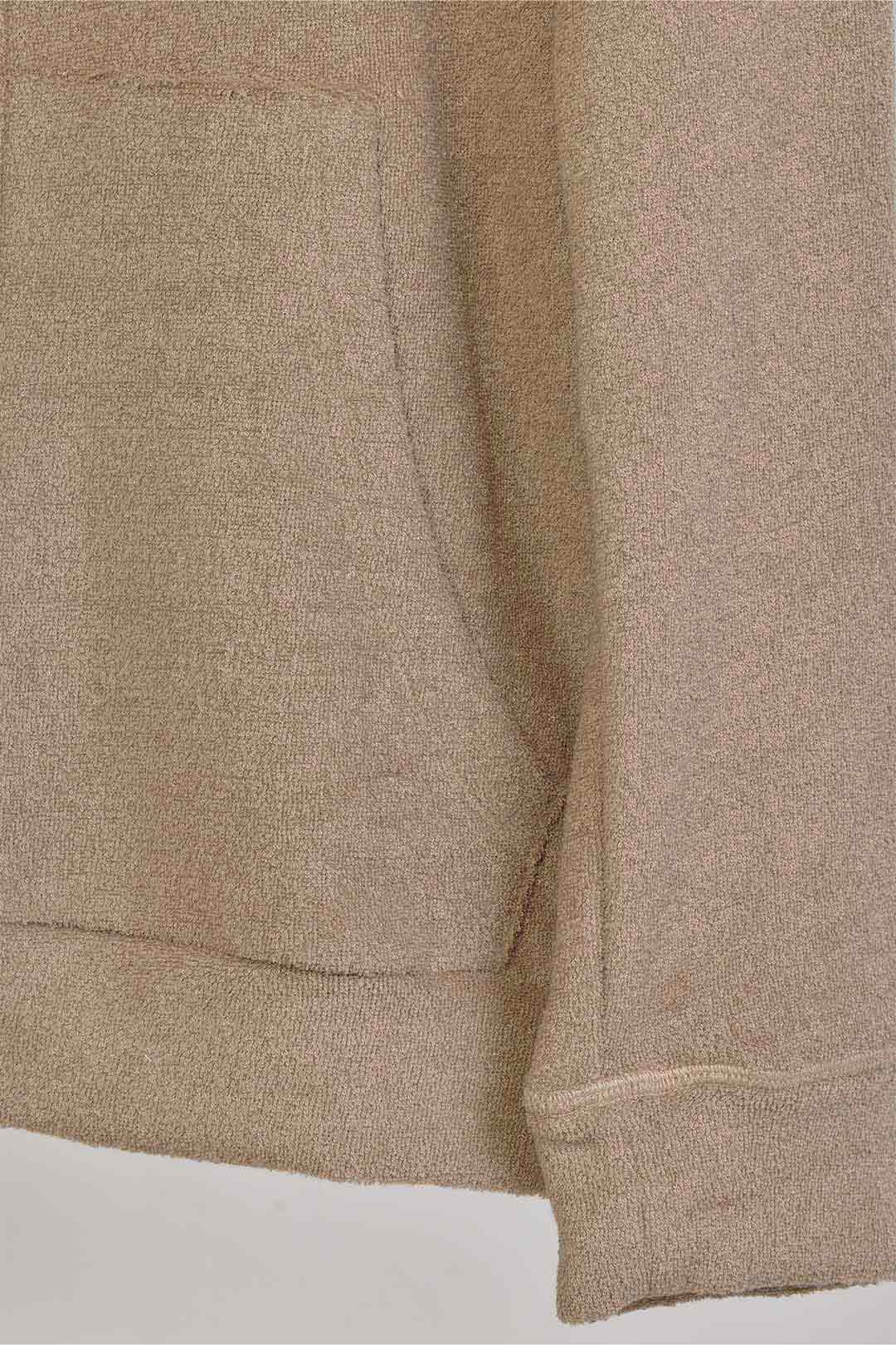 3Dパイルジップパーカー