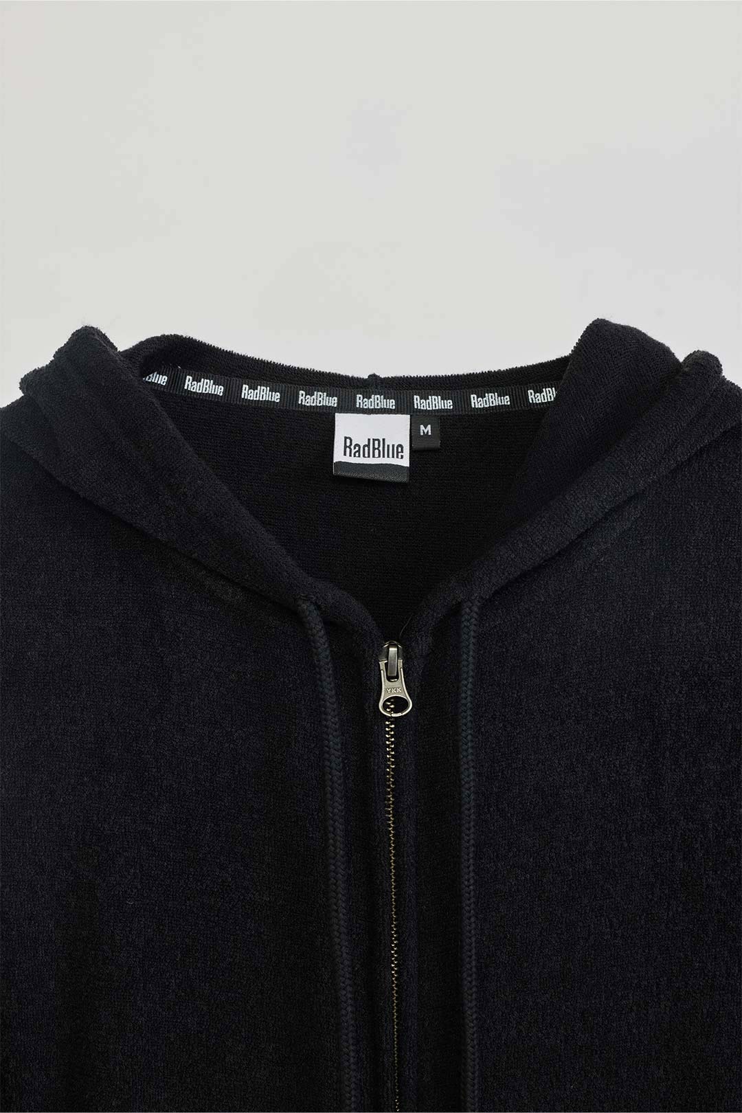 3Dパイルジップパーカー