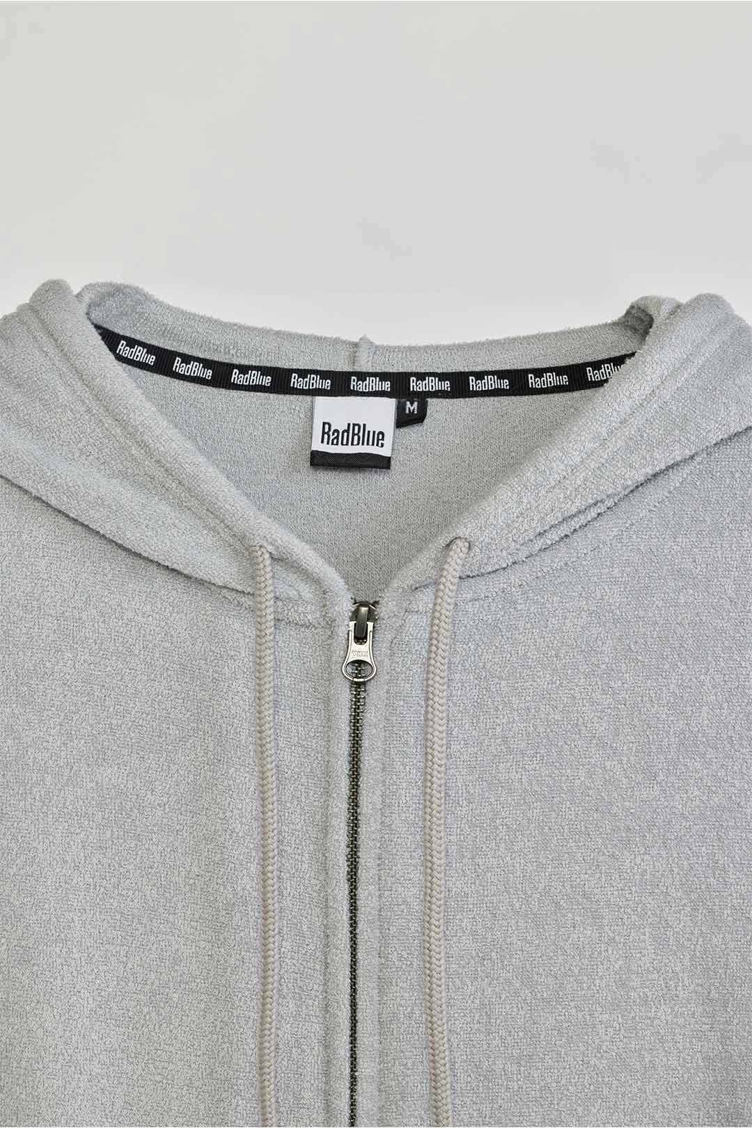 3Dパイルジップパーカー