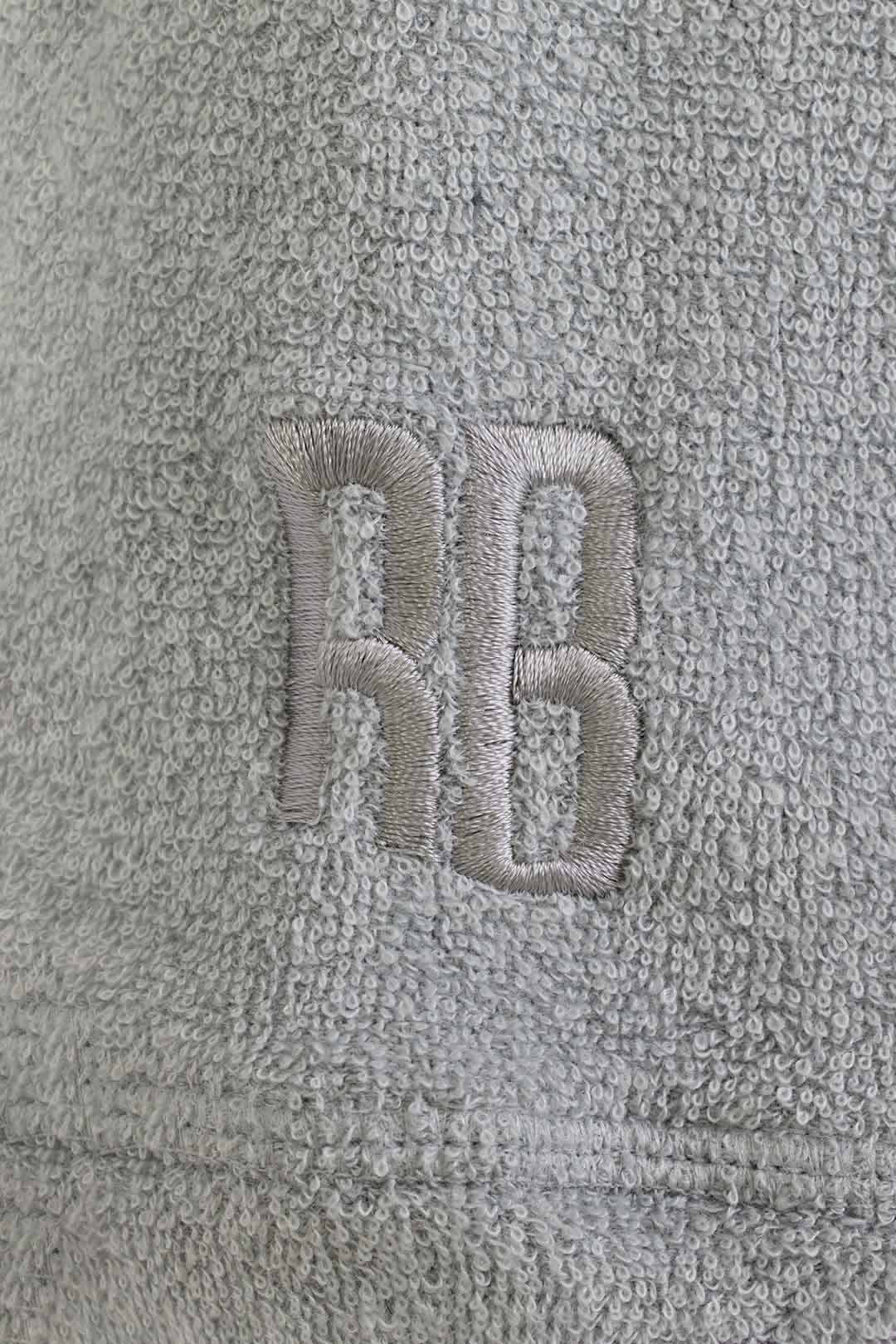 3Dパイルジップパーカー