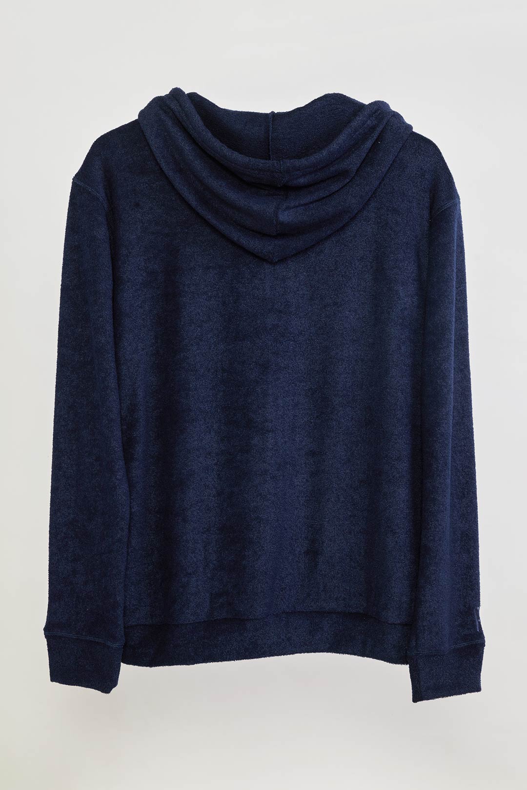 3Dパイルジップパーカー