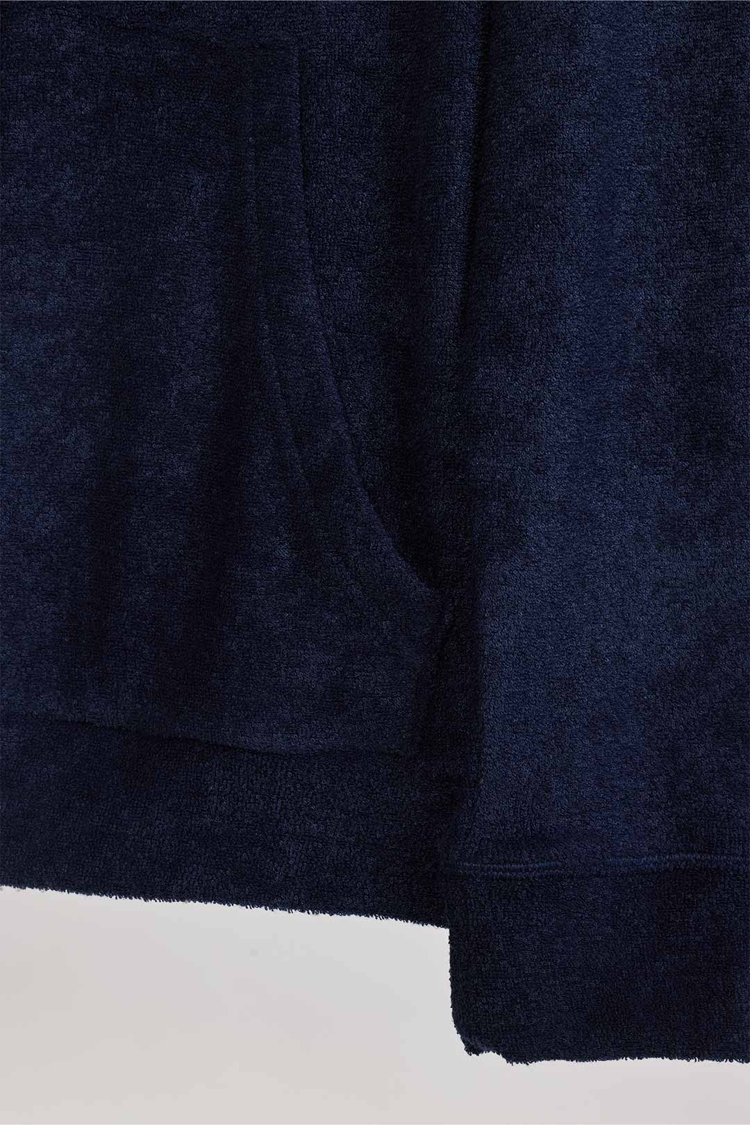 3Dパイルジップパーカー