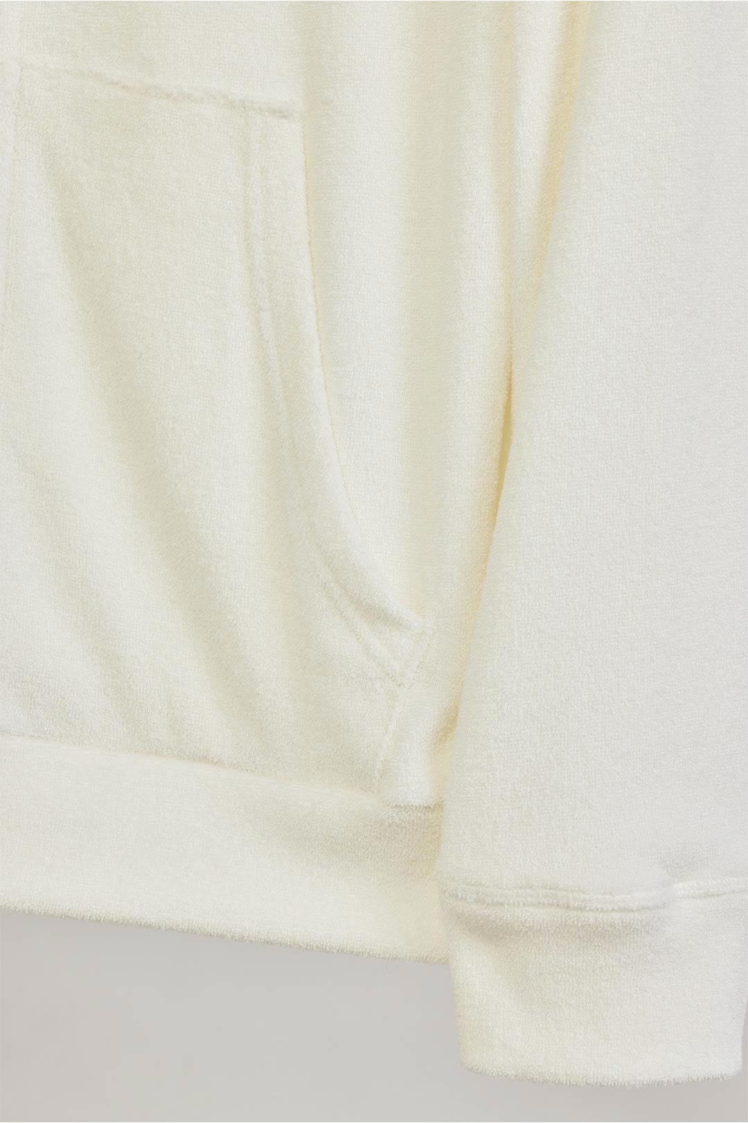 3Dパイルジップパーカー