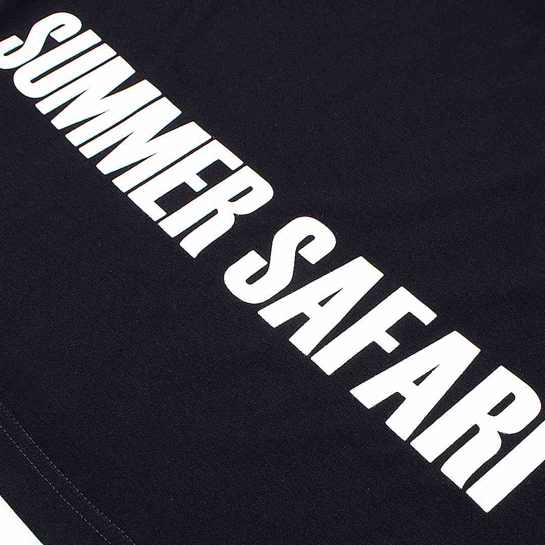 セミコーマコットン半袖メンズTシャツ【SUMMER SAFARI】